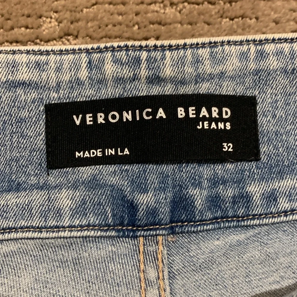 Veronica Beard Katherine Corset Skinny Jeans Light Wash Size 32 - Picture 5 of 7
